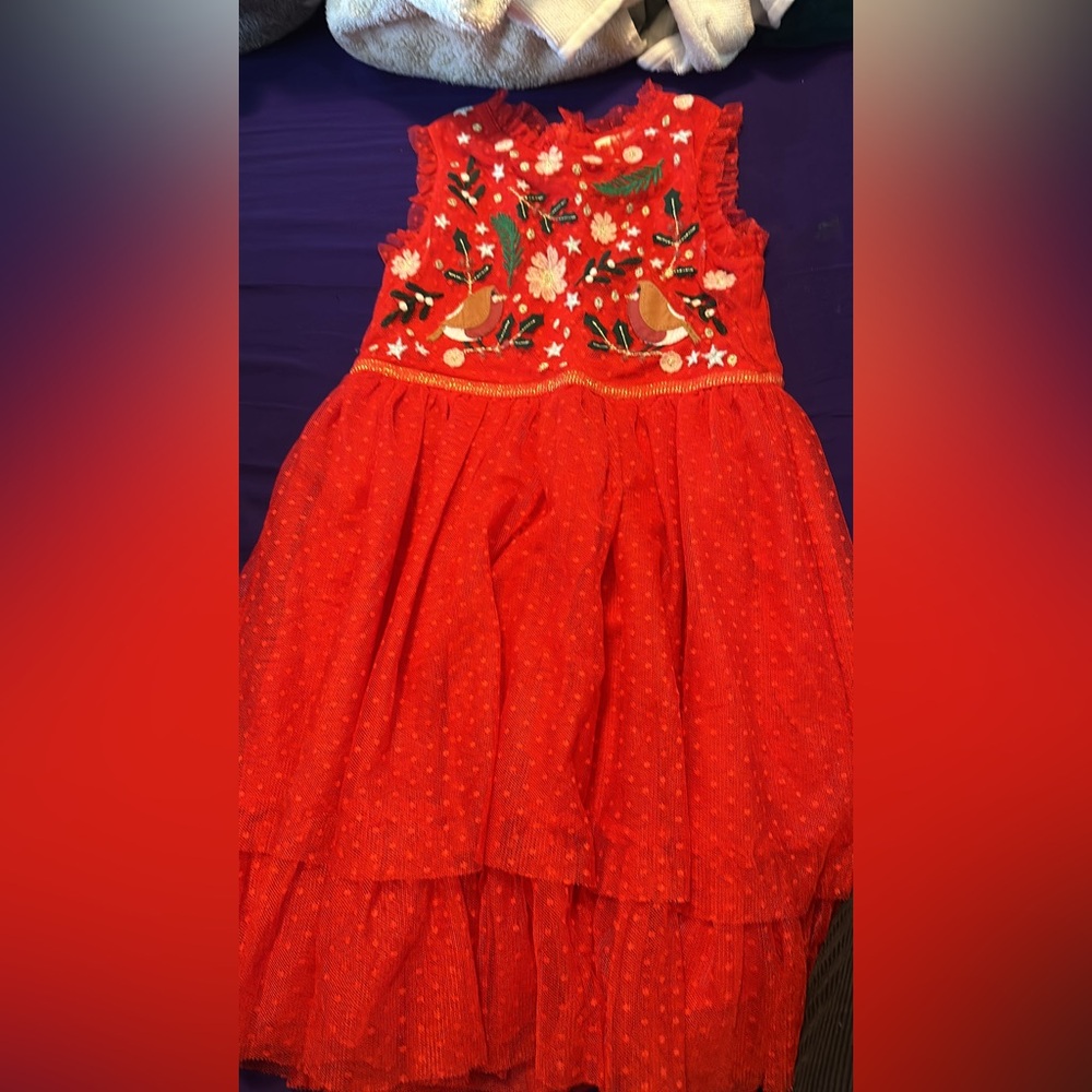 Mini Boden Christmas soft tulle 3/4